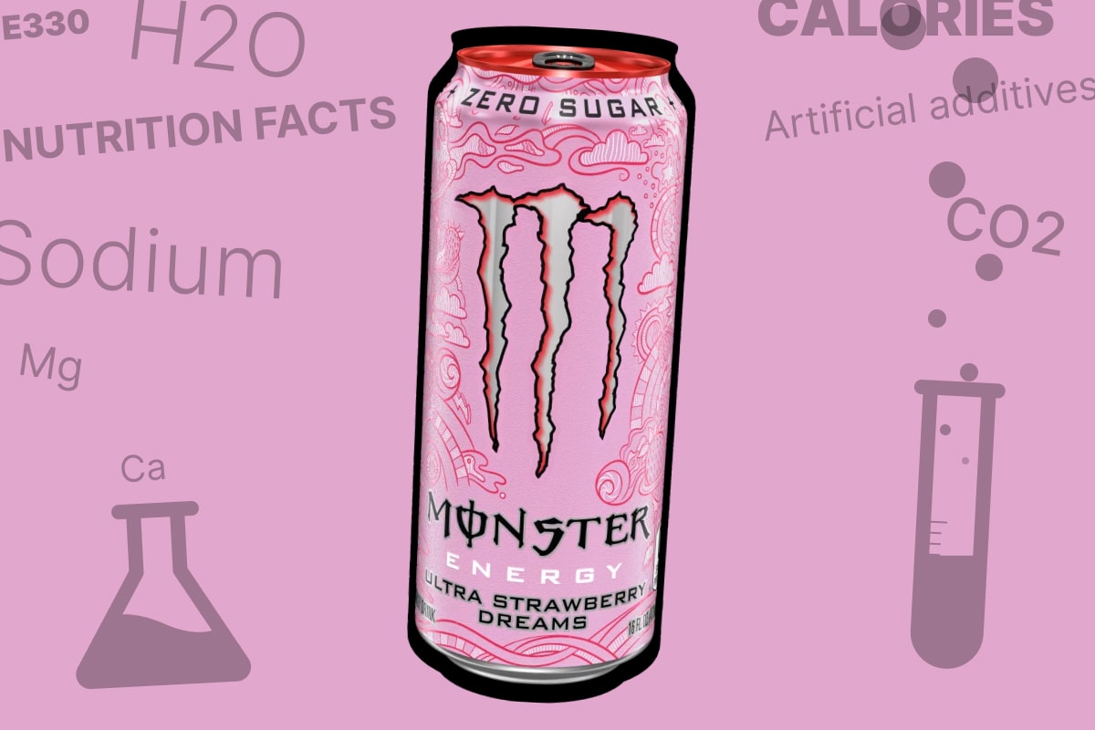 Monster Energy Zero-Sugar Ultra Strawberry Dreams: Full Review