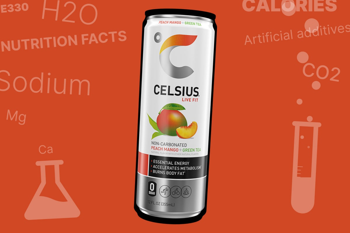 CELSIUS Fizz Free Peach Mango Green Tea: Full Review