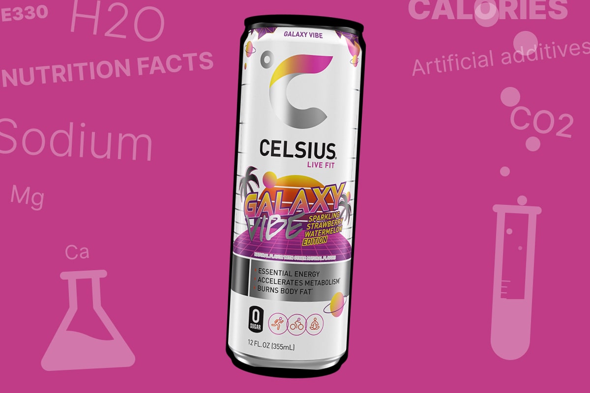 Celsius Sparkling Galaxy Vibe