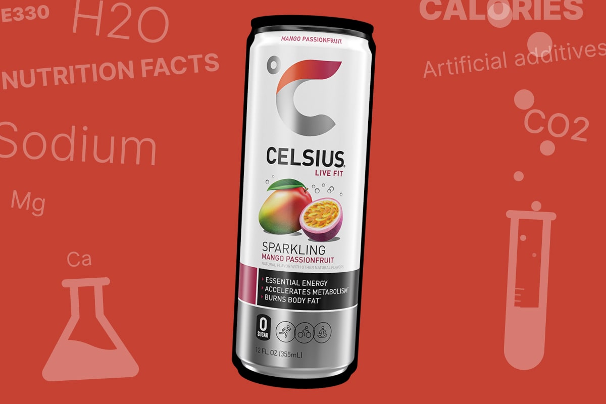 Celsius Sparkling Mango Passionfruit