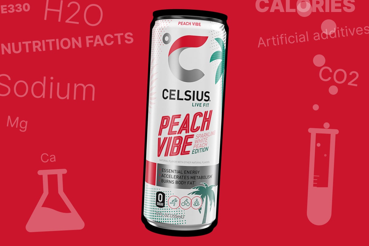 Celsius Sparkling Peach Vibe